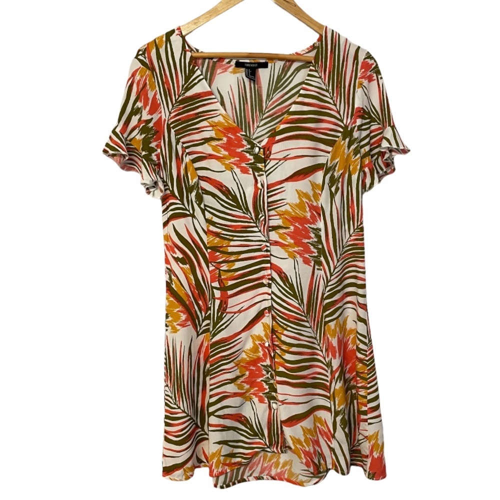 Forever 21 Tropical Dress